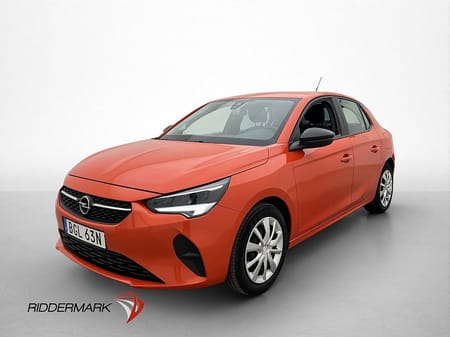 Opel Corsa 75hk Edition CarPlay Sensorer Rattvärme 0,41l/mil