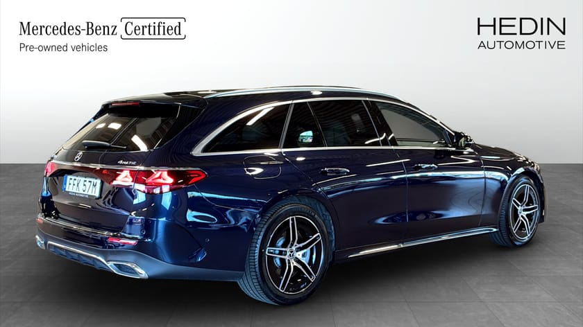 Bild 2 av Mercedes-Benz E 300 de 4MATIC T KOMBI AMG ADVANCED EDITI Drag AMG Line 360