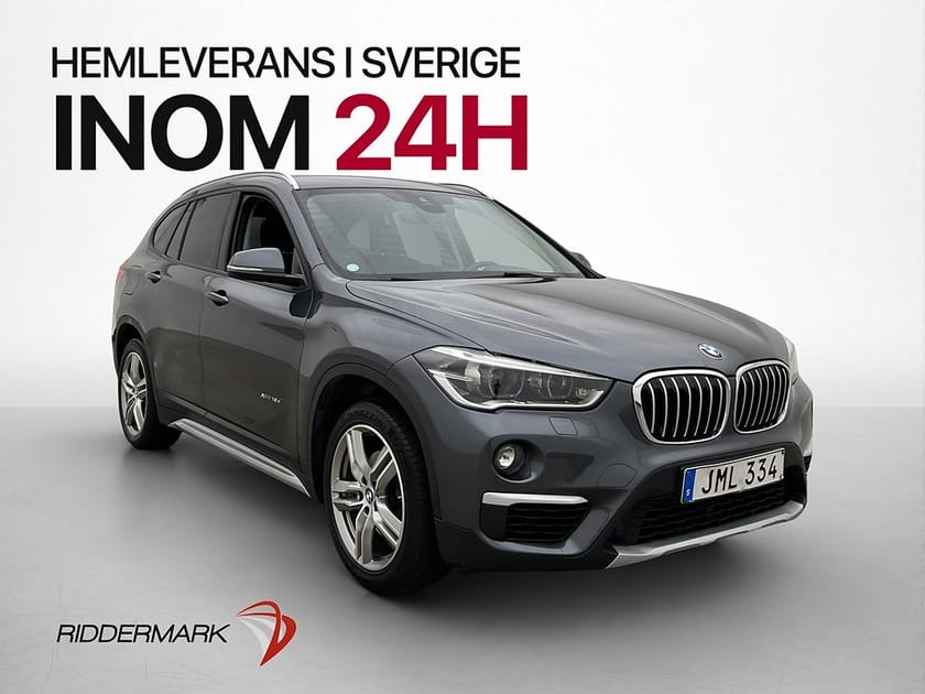 Bild 1 av BMW X1 xDrive18d 150hk X-Line Drag Sensorer Farthållare
