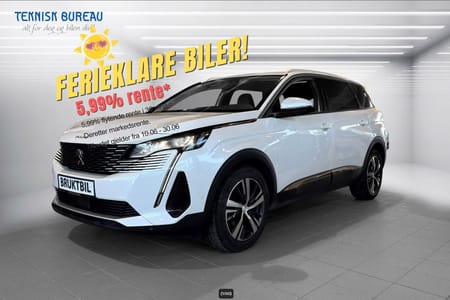 Peugeot 5008 Allure Facelift /7seter /3 ISOFIX /Nyb.garanti /ACC