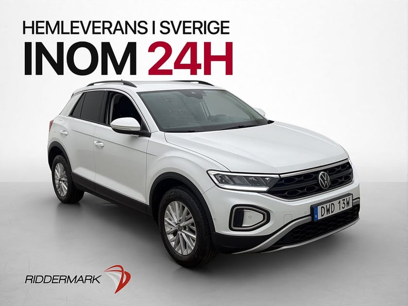 Bild 1 av Volkswagen T-Roc 1.0 TSI 110hk Base Cockpit CarPlay Adaptiv