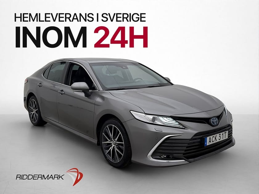 Bild 1 av Toyota Camry Hybrid 218hk Executive Kamera Skinn Rattvärme