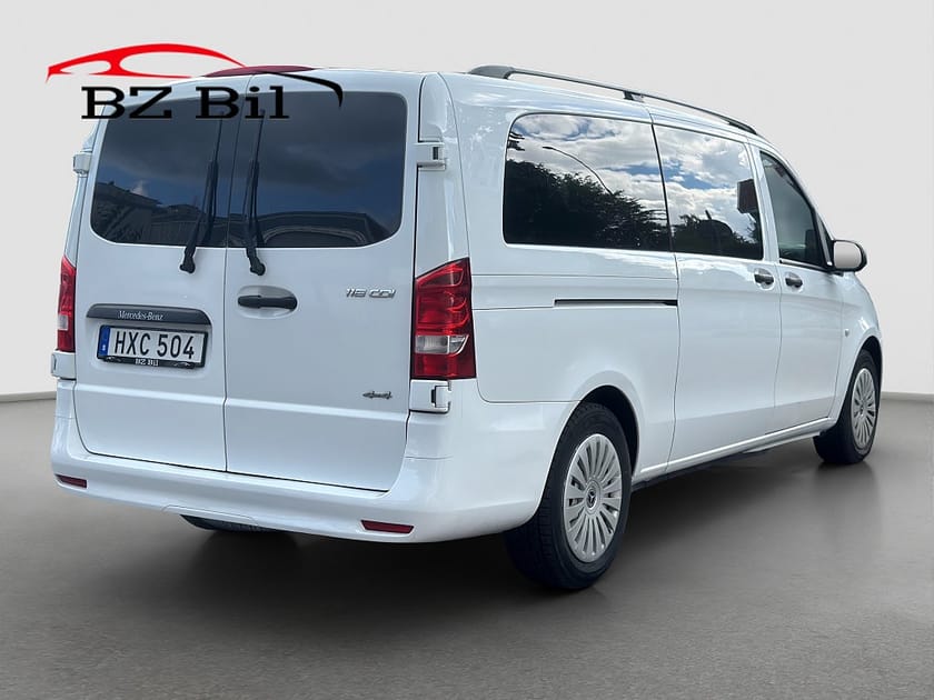 Bild 5 av Mercedes-Benz Vito Tourer 116 CDI 4x4 3.2t 9-Sits Moms Värmare