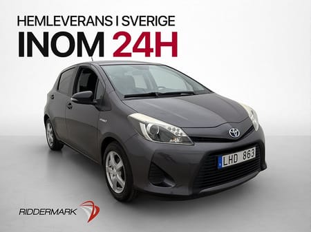 Toyota Yaris Hybrid e-CVT 101hk Life Låg-Årsskatt 0.35 l/mil