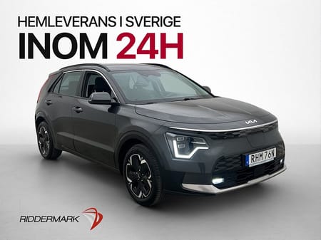 Kia Niro EV 204hk Action Kamera Navi CarPlay Rattvärme MOMS