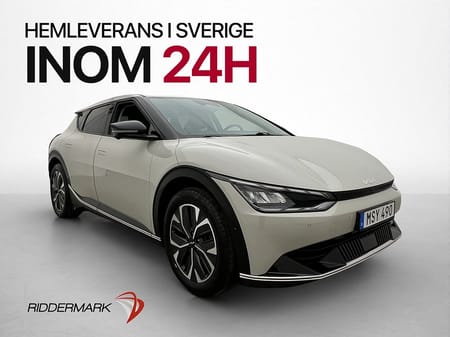 Kia EV6 77.4 kWh 228hk 360° Skinn Navi Drag Moms