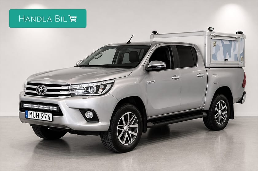 Bild 4 av Toyota Hilux Dubbelhytt 2.4 AWD Automatisk, 150hk, 2018