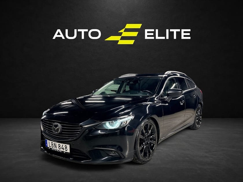 Bild 1 av Mazda 6 Wagon 2.2 SKYACTIV-D|AWD|HuD|SoV|BOSE|SKINN|GPS|ACC|SE
