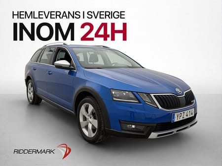 Škoda Octavia Scout Skoda 2.0 TDI 0.50 l/mil Värmare Drag Carplay