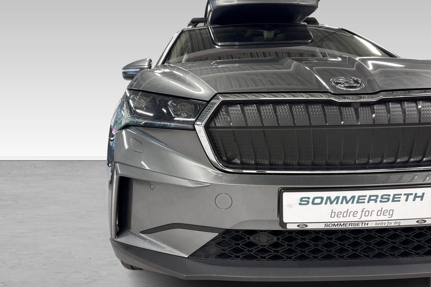 Bilde 3 av Škoda Enyaq iV 80x 1-eier, AWD, Crystal, Skinn, Hengerf., Skiboks +++