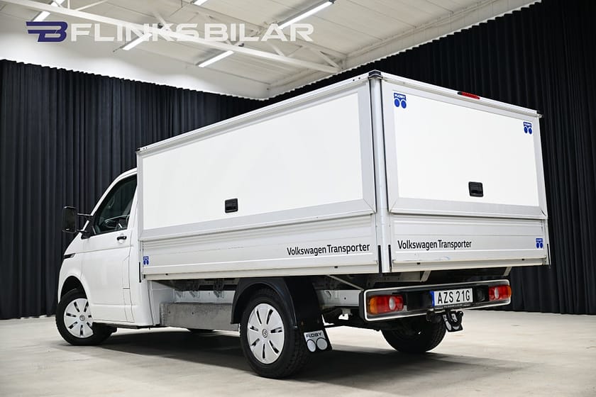 Bild 4 av Volkswagen Transporter Chassi Cab TDI DSG 150HK Långkåpa|Drag|Värmare|EnÄgare|Leasbar