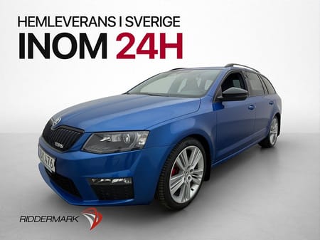 Škoda Octavia Kombi Skoda 2.0 TDI 4x4 RS Värmare Canton Läder Navi