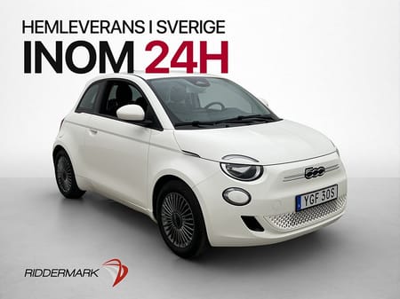 Fiat 500e 95hk 23.7kWh Keyless Bluetooth Lane Assist AC