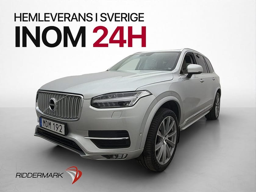 Bild 3 av Volvo XC90 T5 AWD Inscription 7-Sits Drag Värm Kamera Skinn