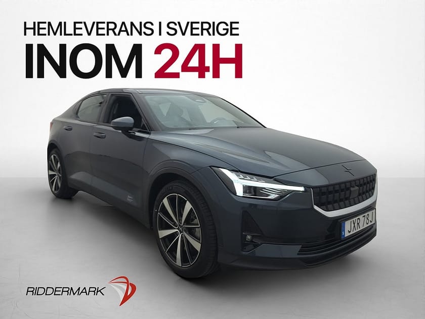 Bild 1 av Polestar 2 Long range Dual motor AWD Plus Pano H/K 360° Drag