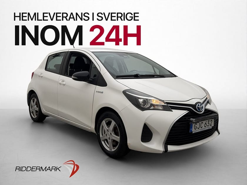 Bild 1 av Toyota Yaris Hybrid e-CVT 101hk Active Bluetooth 0.33l/mil
