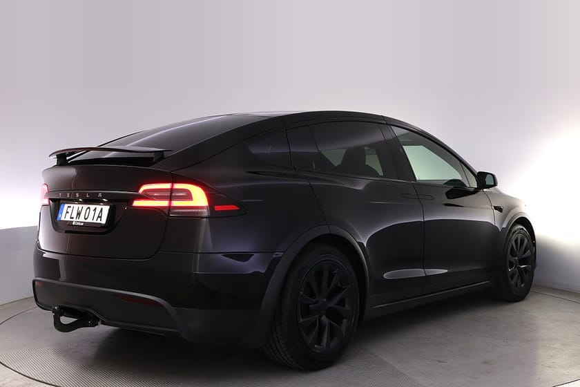 Bild 5 av Tesla Model X Long Range AWD Uppg.Autopilot Yoke Pano Drag