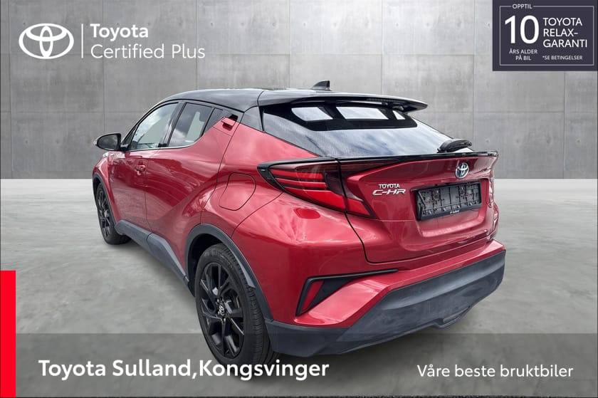 Bilde 2 av Toyota C-HR Hybrid Lounge Tech I Bitone I Alcantara I Kompl. service