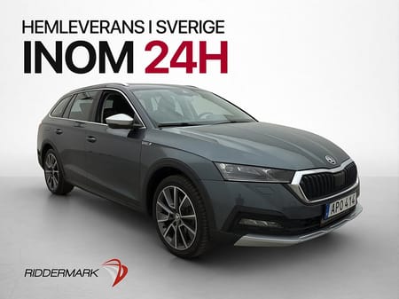 Škoda Octavia Scout Skoda 2.0 TDI 4x4 Drag Kamera Cockpit Värmare