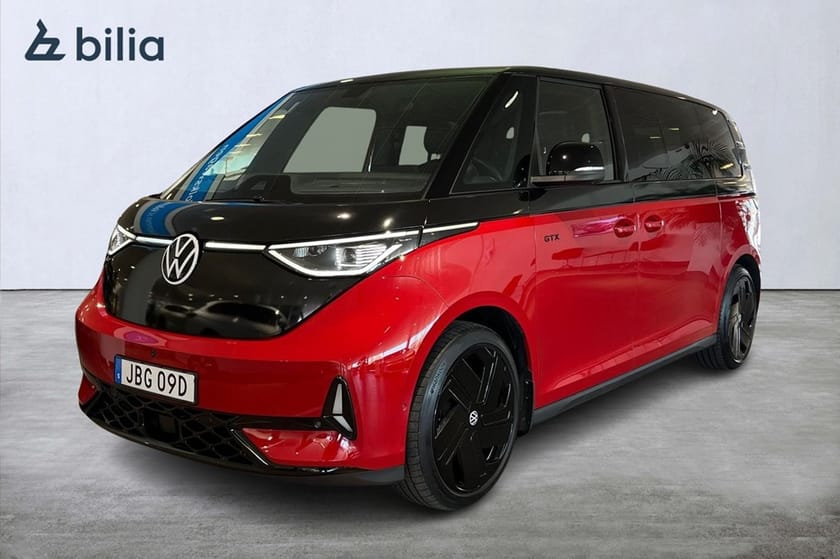 Bild 1 av Volkswagen ID. Buzz GTX LWB 6-sits 360º Pano H/K HUD Drag LÅNG SESPEC 340H