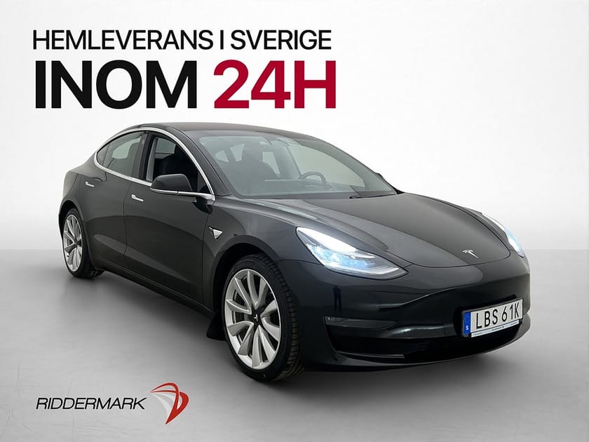 Bild 4 av Tesla Model 3 Long Range AWD Pano Autopilot Svensksåld