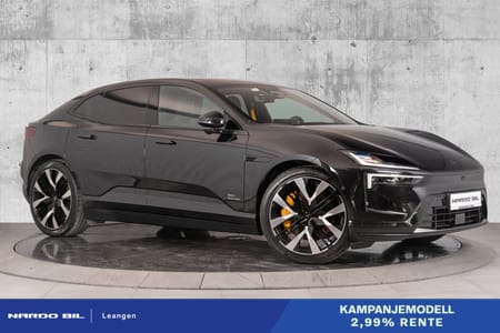 Polestar 4 Long Range Dual motor Performance. 2,99%. Rentekampanje på brukt Polestar!