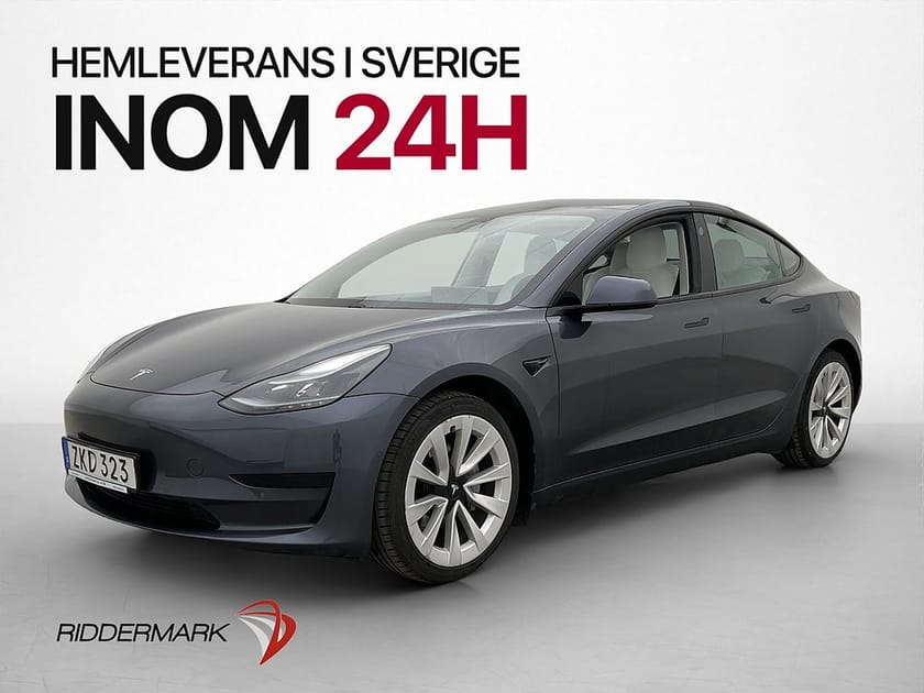 Bild 4 av Tesla Model 3 Standard Range Plus AP Pano Skinn Sv-Såld
