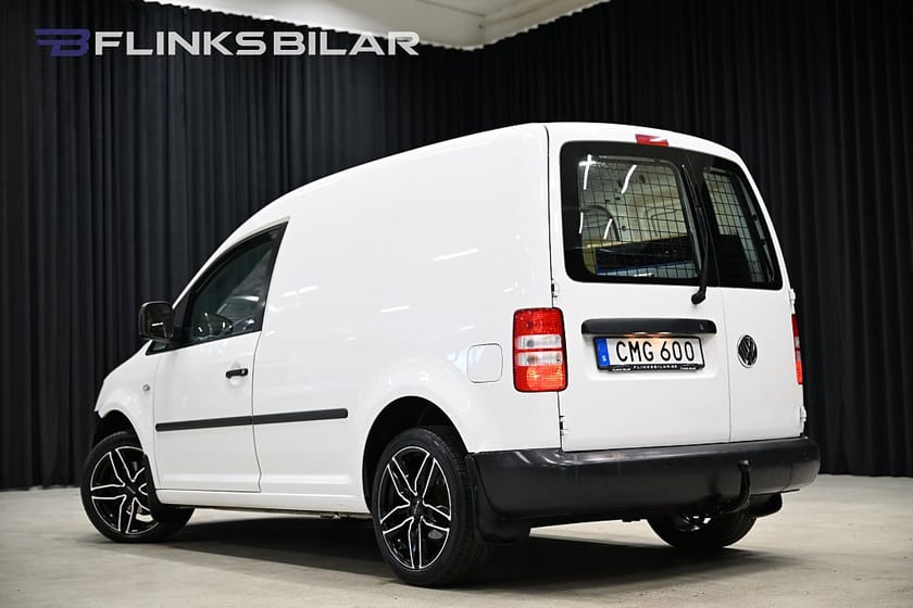 Bild 5 av Volkswagen Caddy Skåpbil DSG 102HK Drag|Värmare|Inredd|LED-Extraljus|Bluetooth
