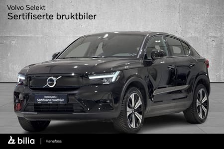 Volvo C40 Recharge Single Motor Plus Varmepumpe, VOC, Selekt inkl!