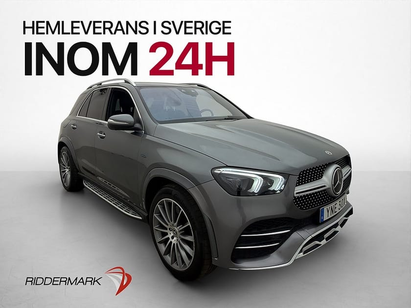 Bild 3 av Mercedes-Benz GLE 350 de 4MATIC 4M AMG Luftfjädring Pano Burmester