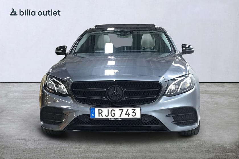 Bild 3 av Mercedes-Benz E 220 d AMG 194hk Panorama HuD Burmester Navi Carplay