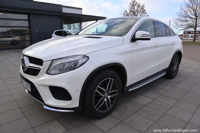Bild 2 av Mercedes-Benz GLE 350 d 4MATIC Coupé 258hk Aut Panorama Harman/kardon Navi Drag Svensksåld