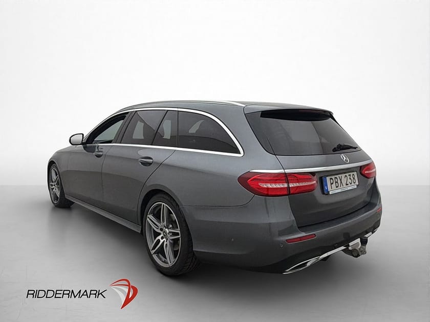 Bild 4 av Mercedes-Benz E 220 T d E220 194hk AMG Line Pano 360° Dragkrok Navi
