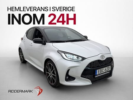 Toyota Yaris Hybrid 130 130hk GR M/K-Värm Kamera Navi Halvskinn