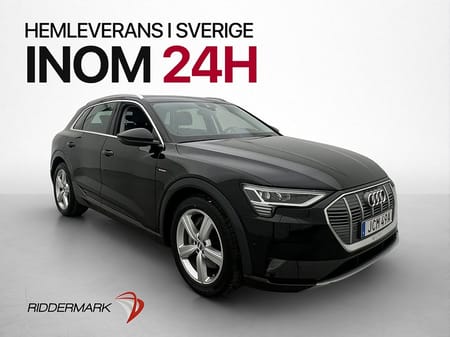 Audi e-tron 55 quattro Drag Navi Elstol Skinn Svensksåld