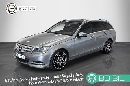 Mercedes-Benz C 250 T CDI 4MATIC BE FACELIFT PANORAMA H/K HALVSKINN DRAG