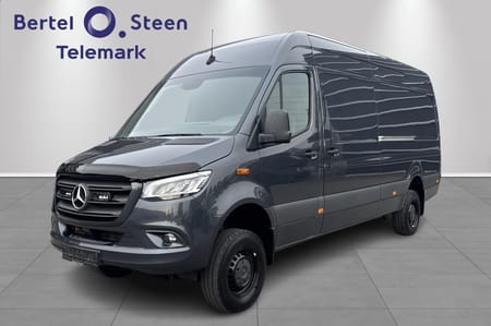 Mercedes-Benz Sprinter 319 CDI 4x4 Varebil A3|Lav KM|Godt utstyrt