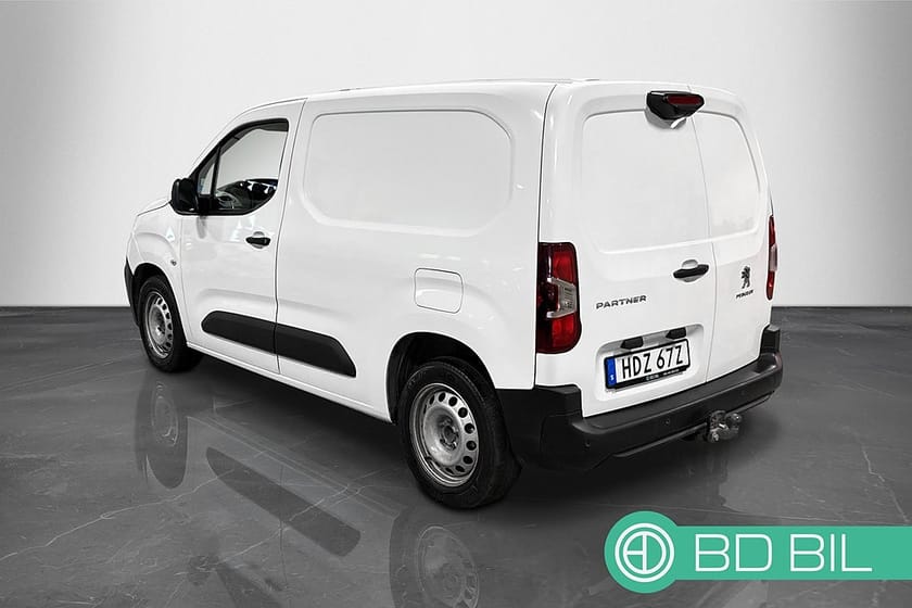 Bild 5 av Peugeot Partner Utökad Last 1.5 BlueHDi KAMERA FJÄRR-VÄRMARE V-INREDD