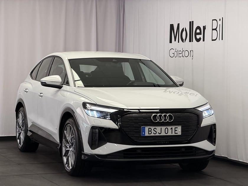Bild 1 av Audi Q4 40 Sportback e-tron Svart opt/Rattvärme/Kamera/21"
