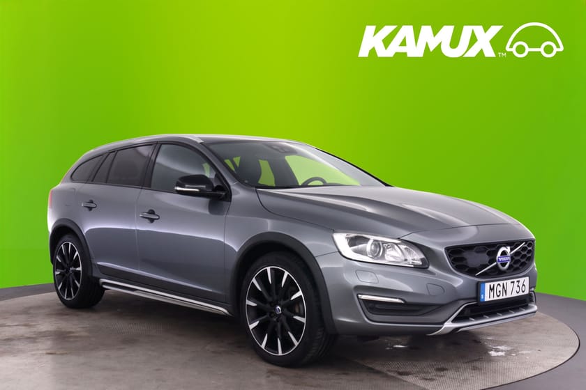 Bild 1 av Volvo V60 Cross Country D4 AWD Polestar 220hk Summum BE PRO B-Kam Drag Skinn BLIS Elstol Keyless