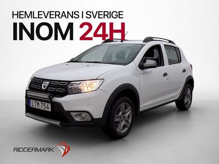 Dacia Sandero Stepway 90hk LED-Ramp Navi P-Sensorer BT