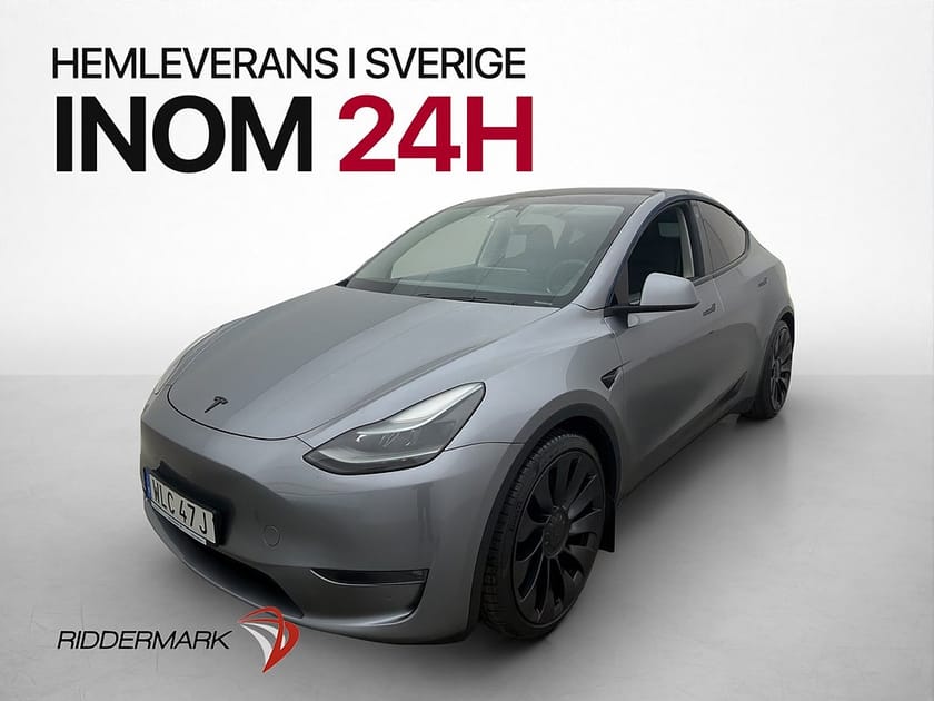 Bild 1 av Tesla Model Y Performance Dragkrok Autopilot Rattvärme MOMS