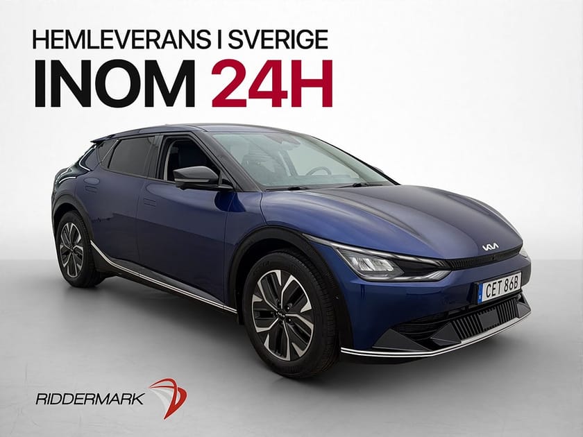 Bild 4 av Kia EV6 77.4 kWh 228hk PLUS Dragkrok 360° Skinn Elstolar