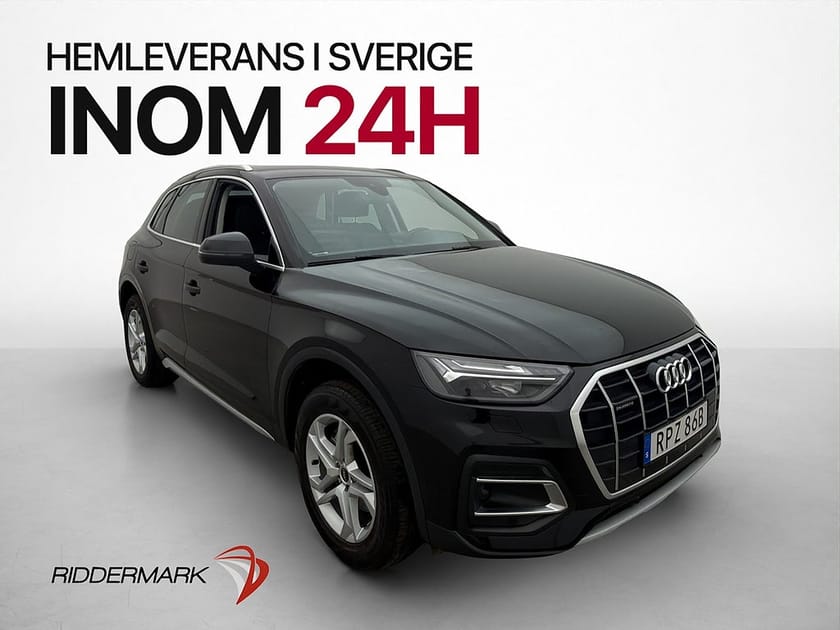 Bild 1 av Audi Q5 40 TDI quattro 204hk Värmare CarPlay MOMS Drag