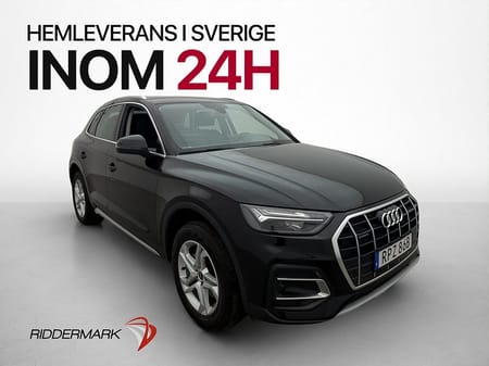 Audi Q5 40 TDI quattro 204hk Värmare CarPlay MOMS Drag
