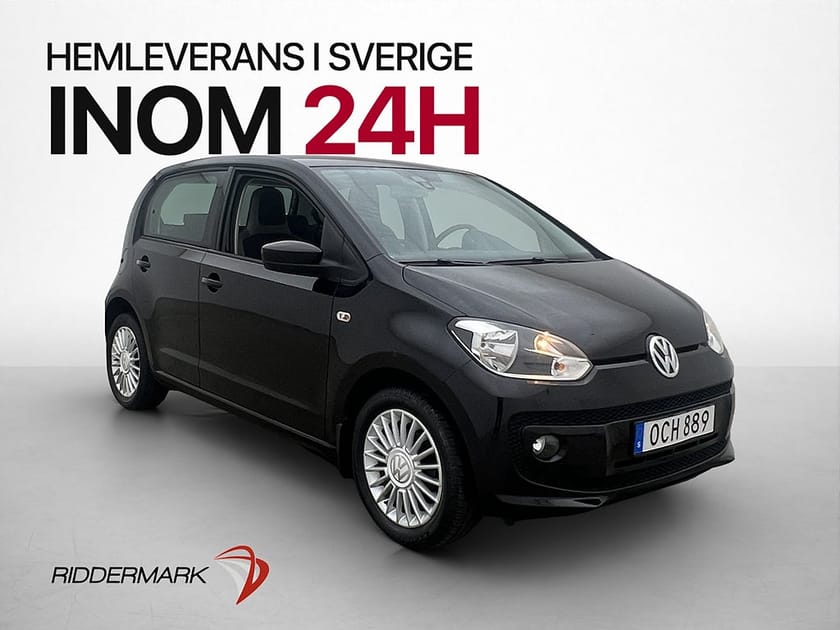 Bild 1 av Volkswagen up! high 1.0 MPI 75hk Låg-Årsskatt 0.46 l/mil