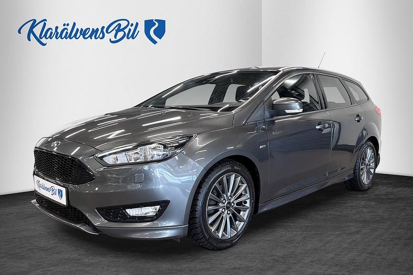 Bild 1 av Ford Focus Kombi 1.0 EcoBoost ST-Line Euro 6 (125hk) Blåtand | Pdc