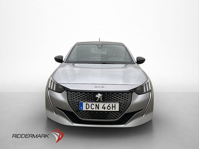 Bild 3 av Peugeot e-208 136hk GT Kamera CarPlay Navi Halvskinn