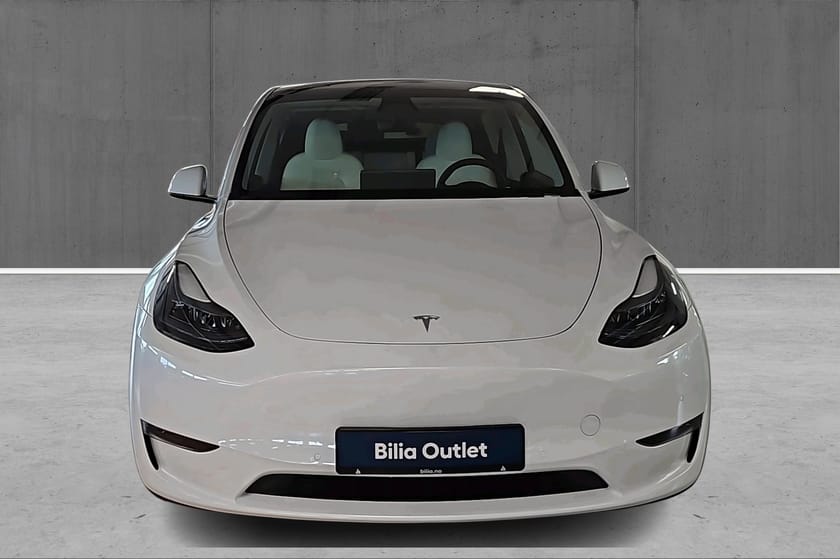 Bilde 2 av Tesla Model Y Long Range AWD LR 514HK Premium Hvitt skinn, H.feste, Autopilot