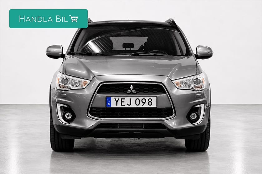 Bild 3 av Mitsubishi ASX 2.2 Di-D 4WD Aut Skinn Pano Navi 150hk
